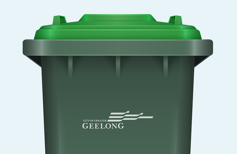 Garden waste bin